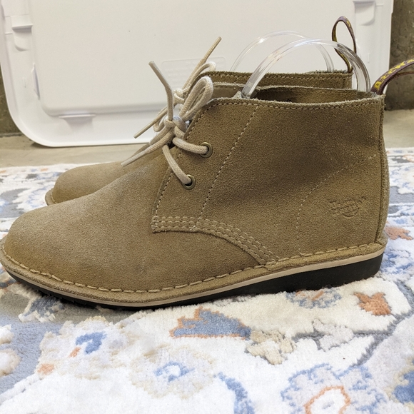 DR MARTENS Blythe Womens Suede Leather 2-Eyelet Low Desert Boots - Picture 4 of 12